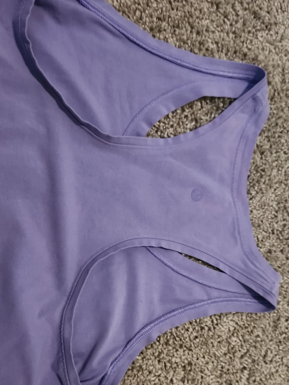 Light Purple Lululemon Athletic Top
